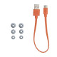 JBL Endurance RUN 2 Bluetooth, In-Ear Sport Ακουστικά, IPX5 (Λευκό)