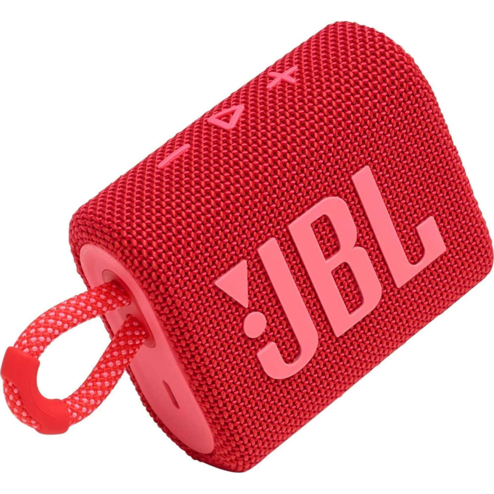 JBL Go 3 Αδιάβροχο Ηχείο Bluetooth 4.2W (Κόκκινο)