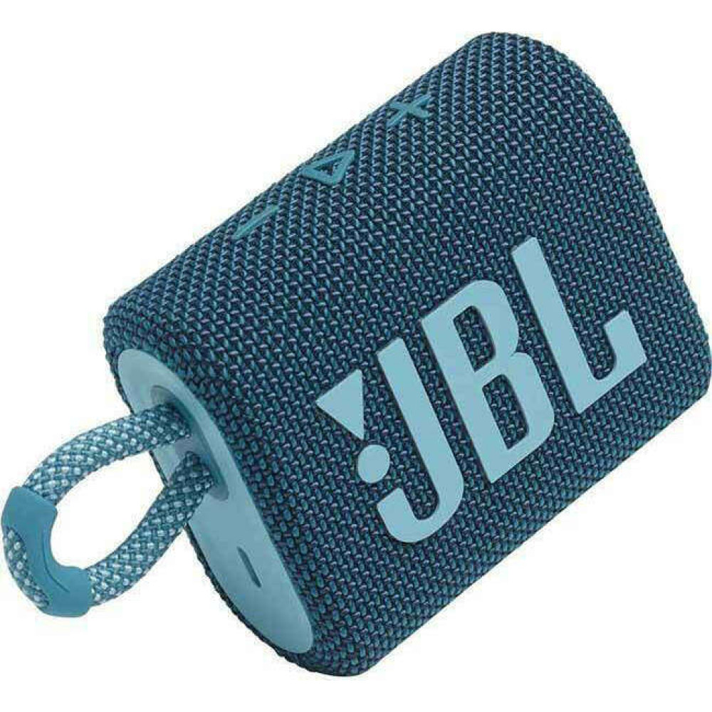 JBL Go 3 Αδιάβροχο Ηχείο Bluetooth 4.2W (Μπλε)