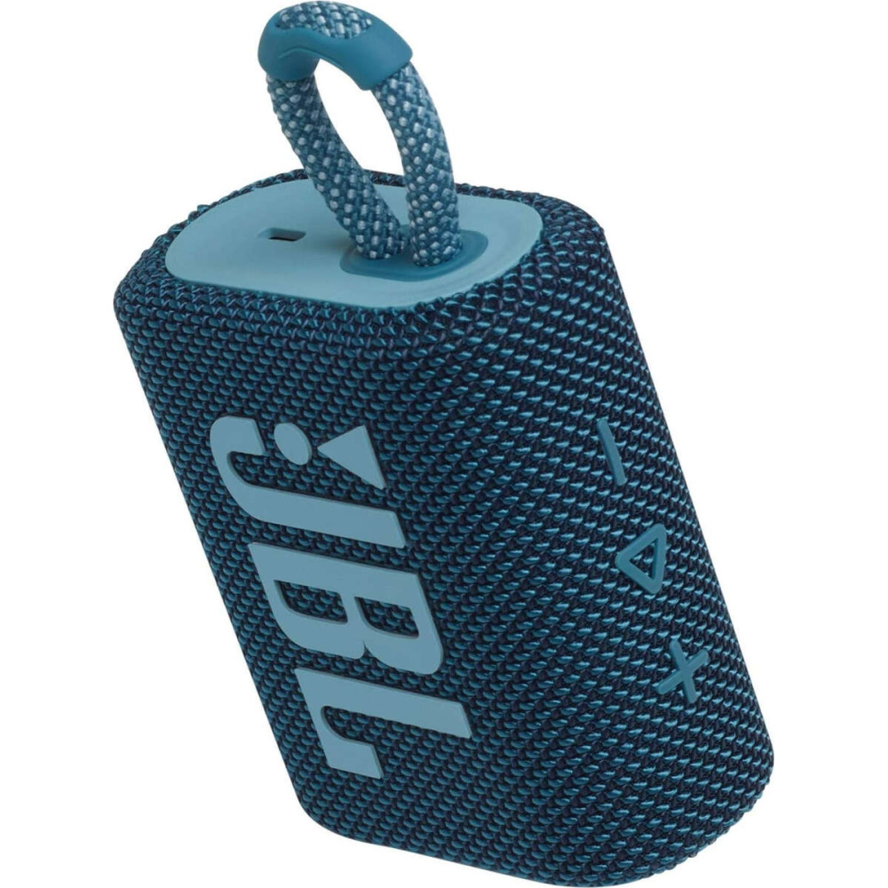 JBL Go 3 Αδιάβροχο Ηχείο Bluetooth 4.2W (Μπλε)