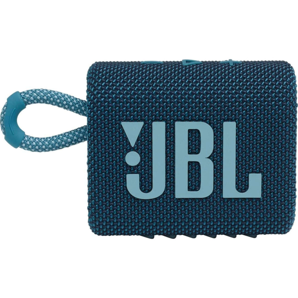 JBL Go 3 Αδιάβροχο Ηχείο Bluetooth 4.2W (Μπλε)