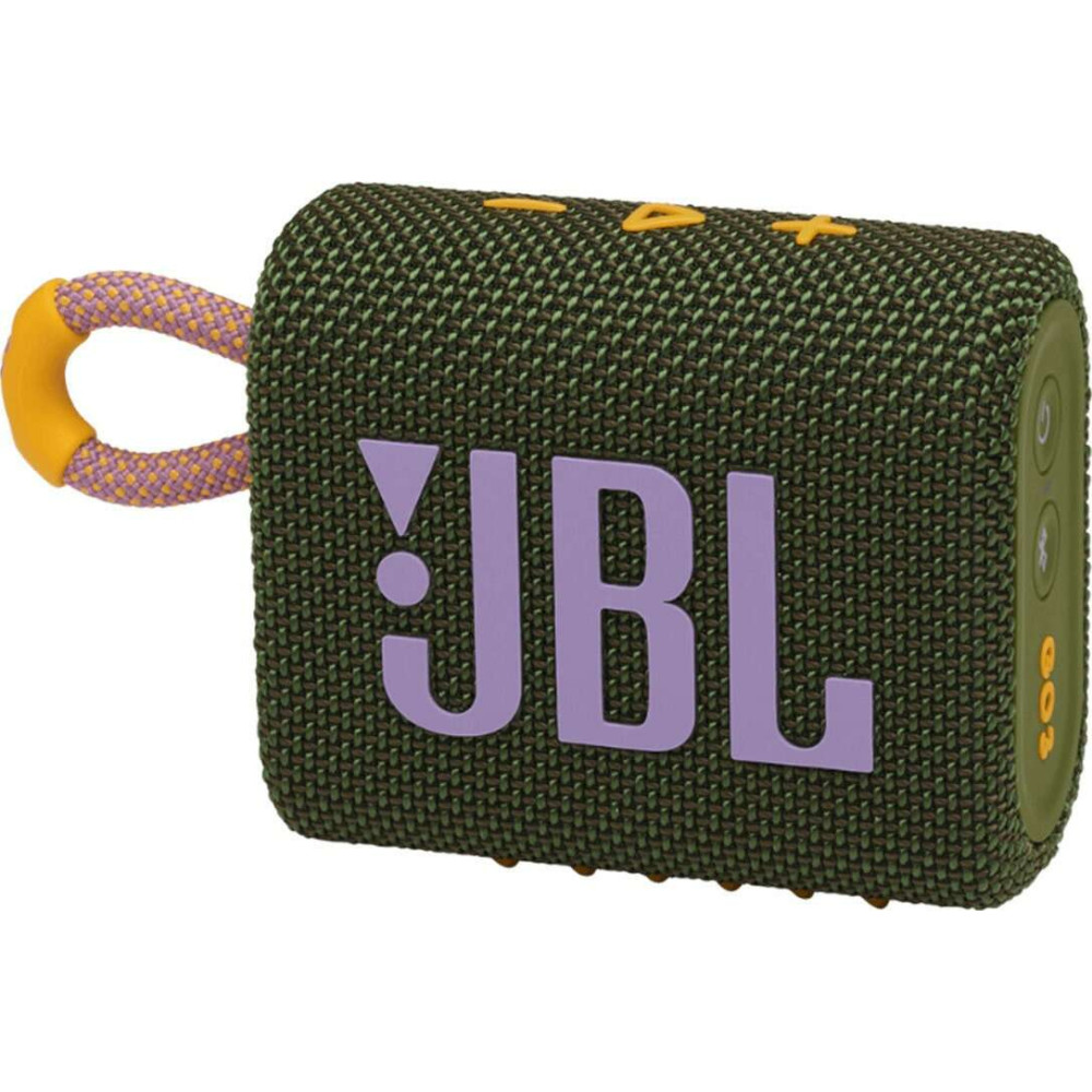 JBL Go 3 Αδιάβροχο Ηχείο Bluetooth 4.2W (Πράσινο)