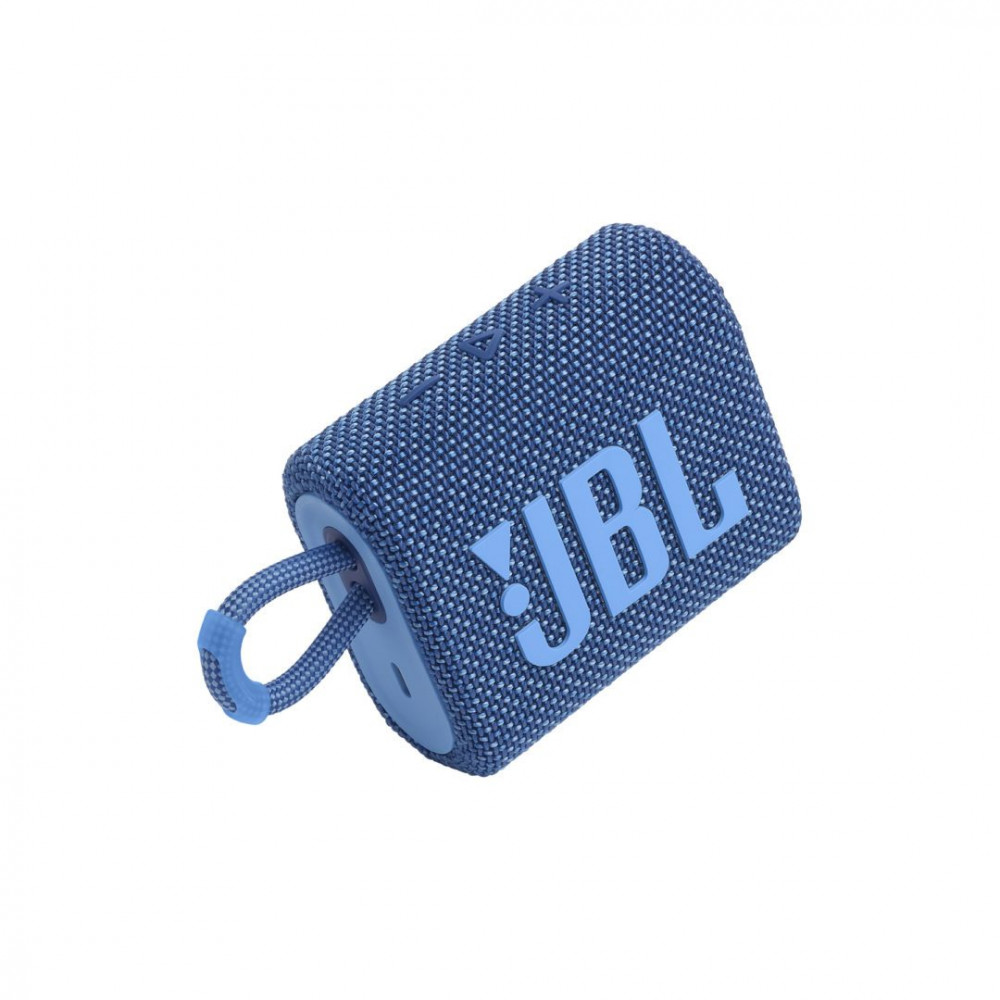 JBL Go 3 Eco Αδιάβροχο Ηχείο Bluetooth 4.2W (Μπλε)