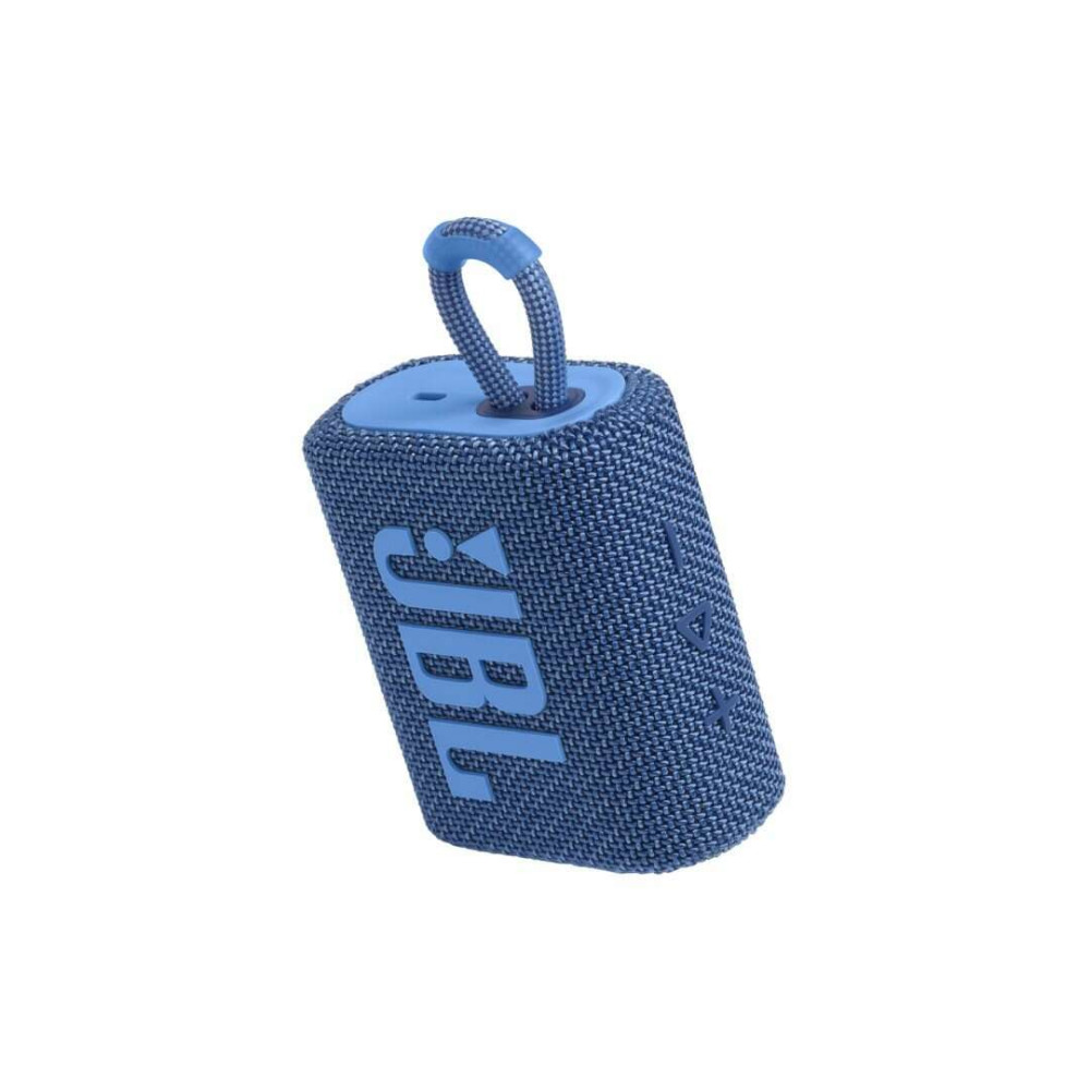 JBL Go 3 Eco Αδιάβροχο Ηχείο Bluetooth 4.2W (Μπλε)