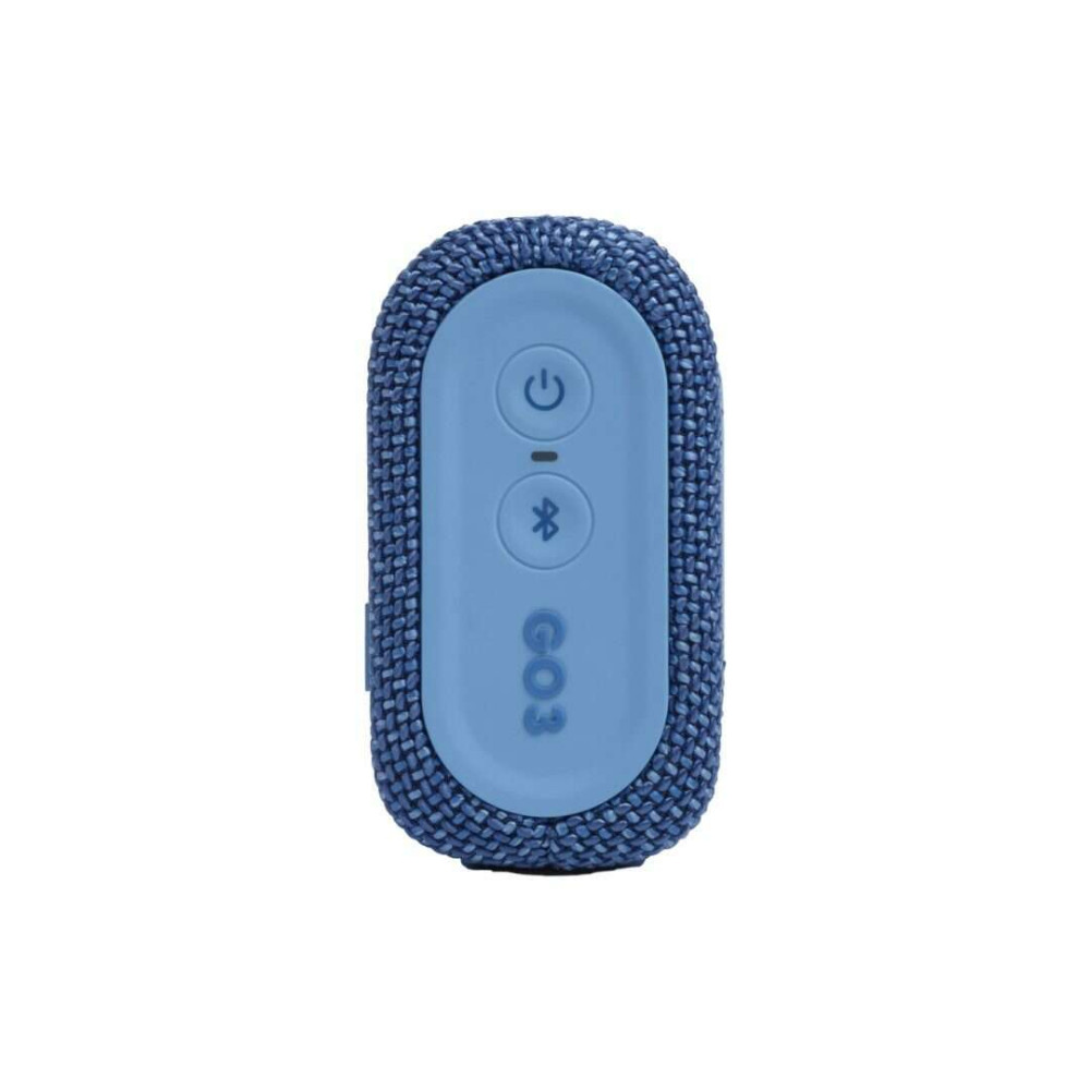 JBL Go 3 Eco Αδιάβροχο Ηχείο Bluetooth 4.2W (Μπλε)