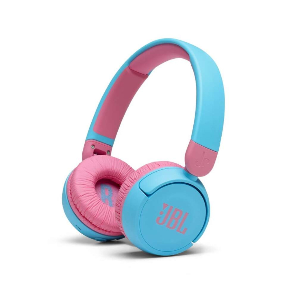 JBL JR310BT, On-Ear Παιδικά Ακουστικά, Wireless, Safe Listening (Μπλε)