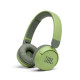 JBL JR310BT, On-Ear Παιδικά Ακουστικά, Wireless, Safe Listening (Πράσινο)