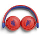 JBL JR310BT, On-Ear Παιδικά Ακουστικά, Wireless, Safe Listening (Κόκκινο)