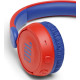 JBL JR310BT, On-Ear Παιδικά Ακουστικά, Wireless, Safe Listening (Κόκκινο)