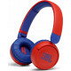 JBL JR310BT, On-Ear Παιδικά Ακουστικά, Wireless, Safe Listening (Κόκκινο)