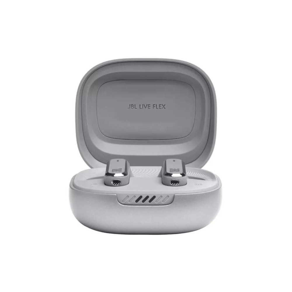 JBL Live Flex, True Wireless Ear-Buds True ANC, Wrl Charging, IP54 (Silver)