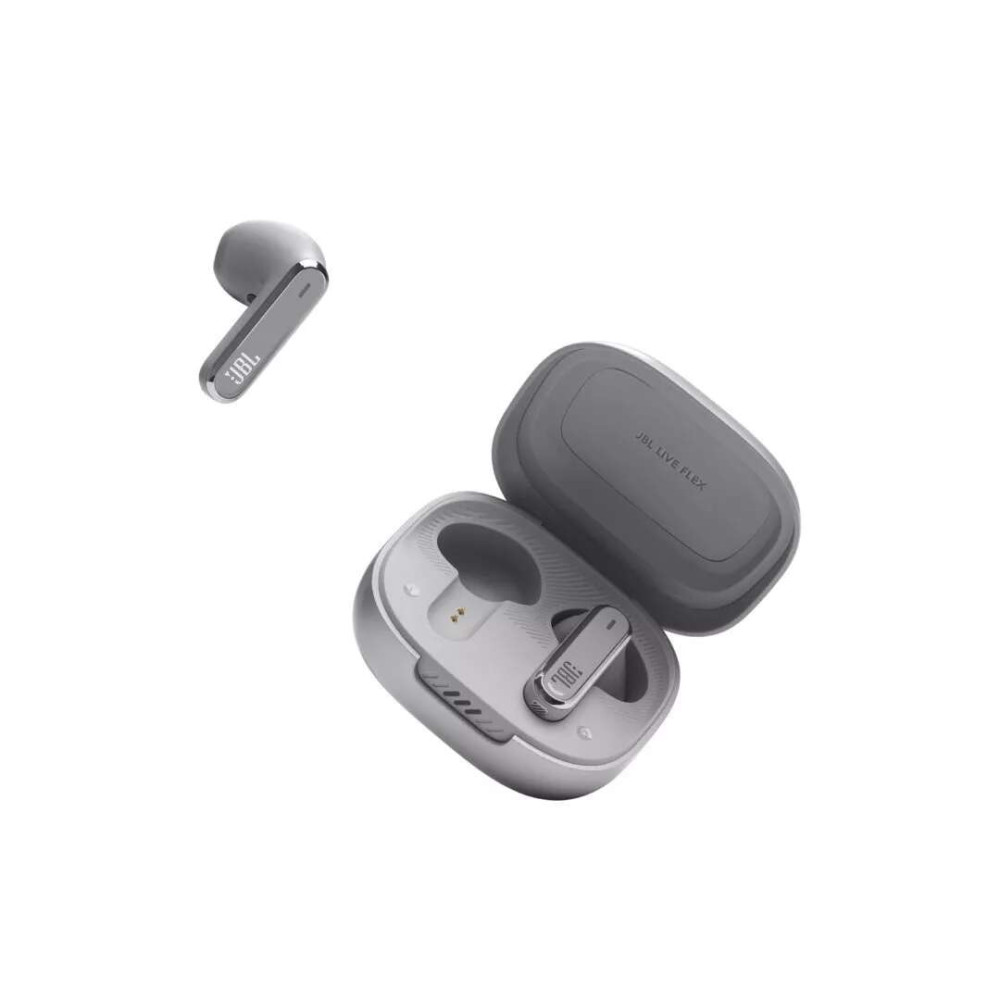 JBL Live Flex, True Wireless Ear-Buds True ANC, Wrl Charging, IP54 (Silver)