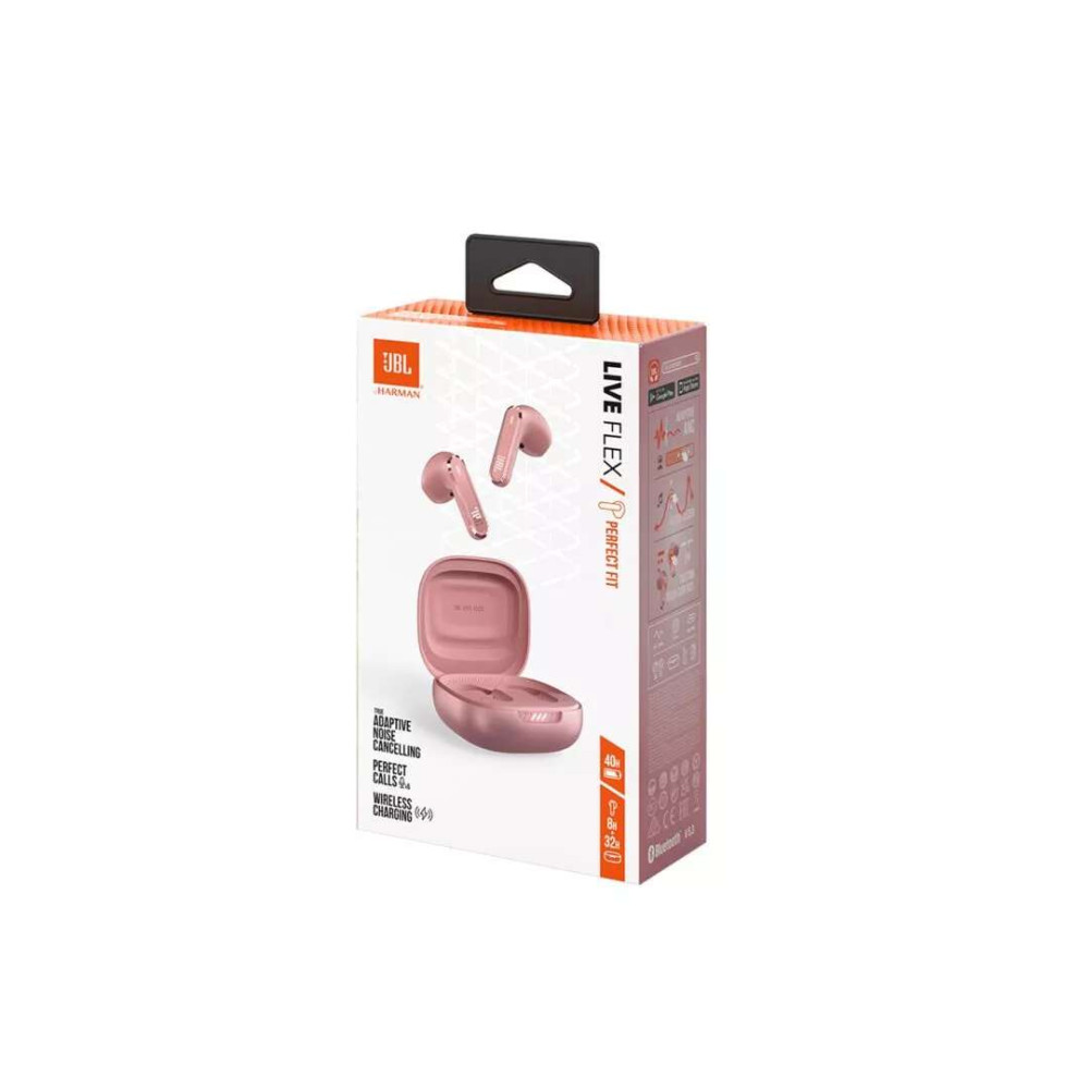 JBL Live Flex, True Wireless Ear-Buds True ANC, Wrl Charging, IP54 (Rose)