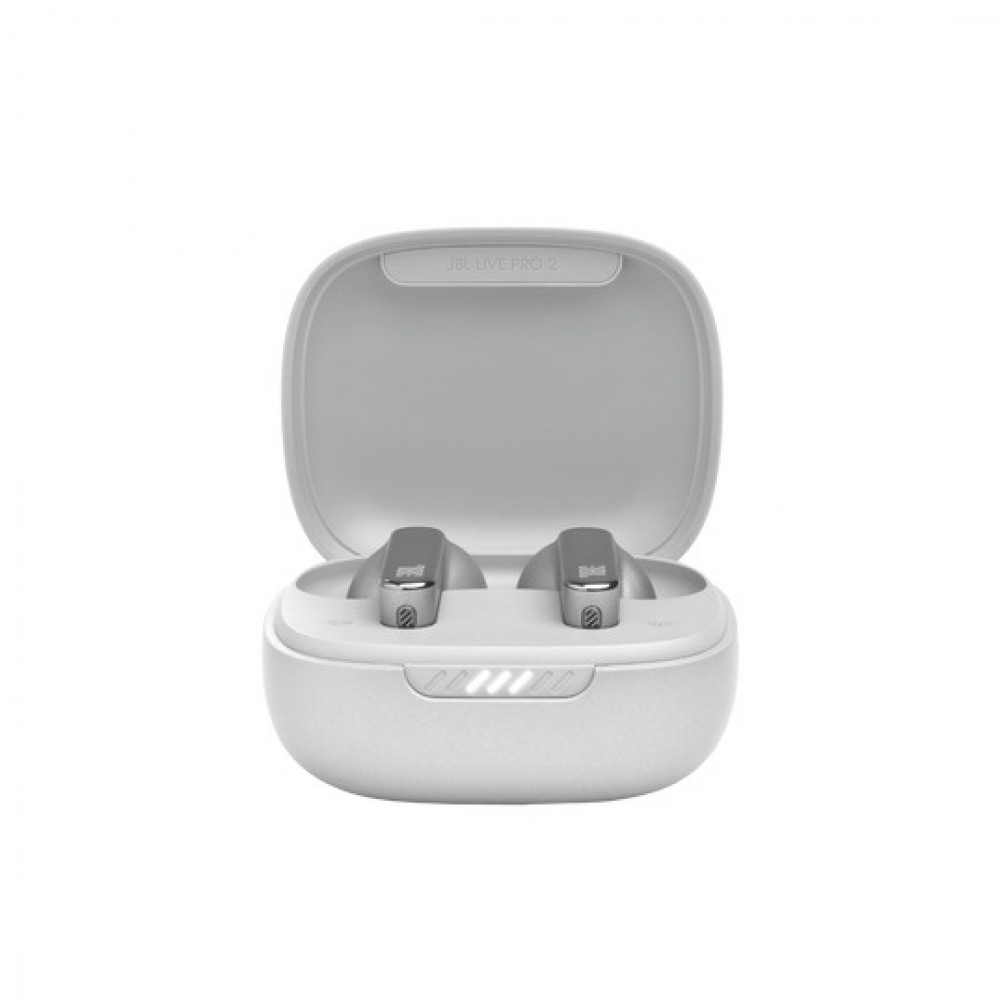 JBL Live Pro 2, True Wireless Ear-Buds, True ANC, Wrl Charging, Touch (Ασημί)