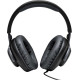 JBL Quantum 100 Over Ear Gaming Headset με βύσμα 3.5mm (Μαύρο)