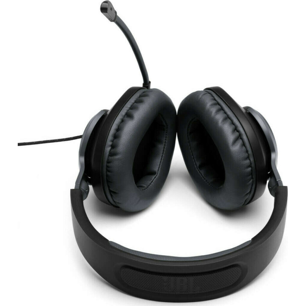 JBL Quantum 100 Over Ear Gaming Headset με βύσμα 3.5mm (Μαύρο)