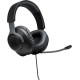 JBL Quantum 100 Over Ear Gaming Headset με βύσμα 3.5mm (Μαύρο)