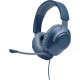 JBL Quantum 100 Over Ear Gaming Headset με βύσμα 3.5mm (Μπλε)