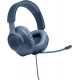 JBL Quantum 100 Over Ear Gaming Headset με βύσμα 3.5mm (Μπλε)