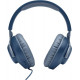 JBL Quantum 100 Over Ear Gaming Headset με βύσμα 3.5mm (Μπλε)