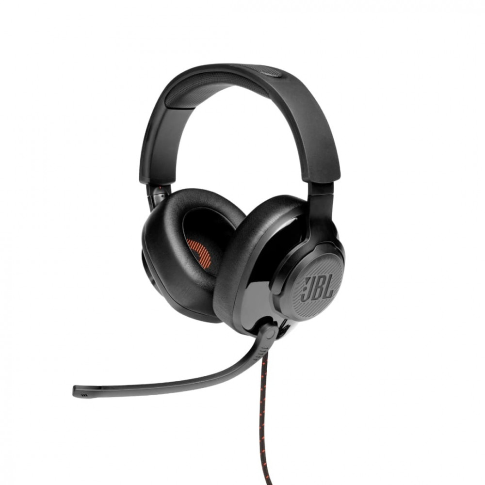 JBL Quantum 200 Over-Ear Wired Gaming Headset (Μαύρο)