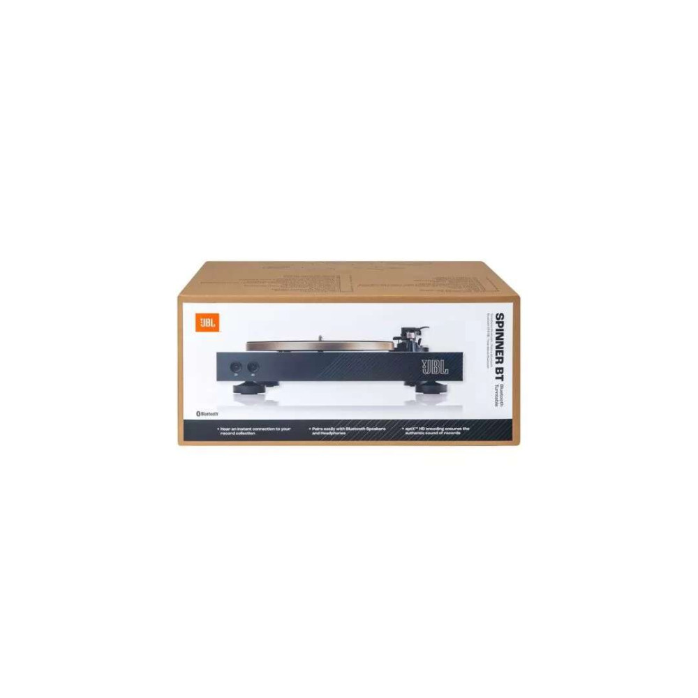 JBL Spinner BT, Bluetooth Turntable Πικάπ (Μαύρο - Χρυσό)