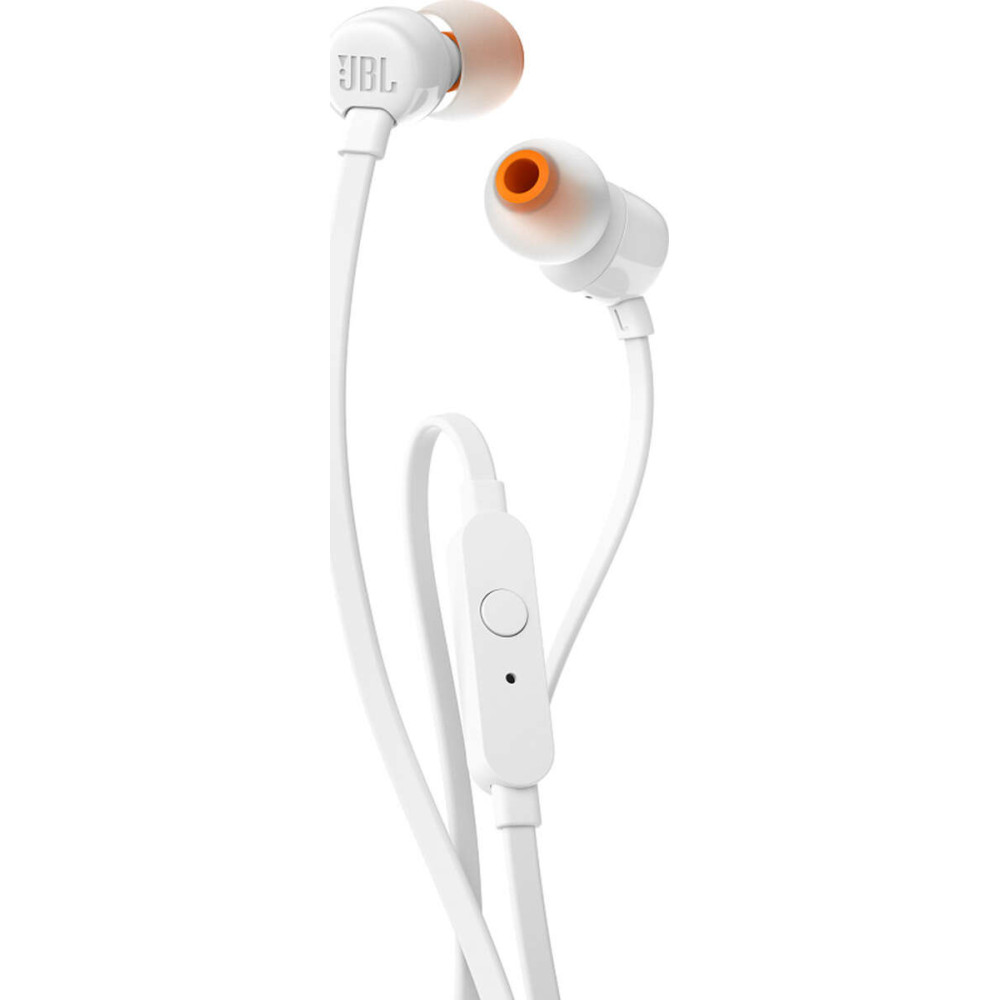 JBL T110 In-ear Handsfree με Βύσμα 3.5mm (Λευκό)