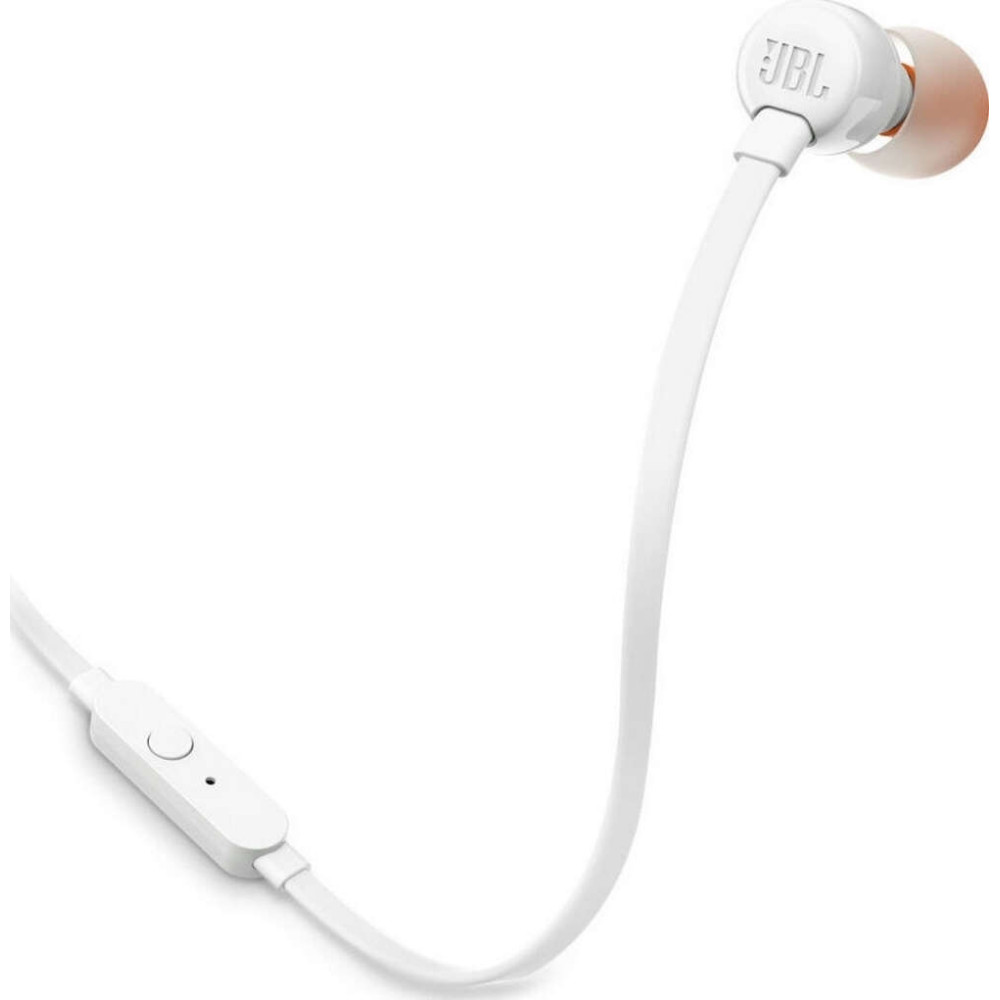 JBL T110 In-ear Handsfree με Βύσμα 3.5mm (Λευκό)