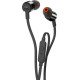 JBL T110 In-ear Handsfree με Βύσμα 3.5mm (Μαύρο)