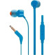 JBL T110 In-ear Handsfree με Βύσμα 3.5mm (Μπλε)