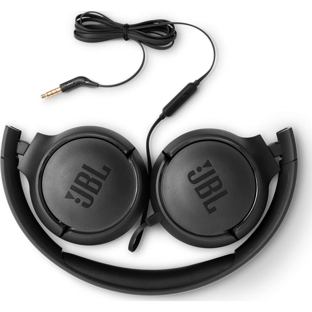 JBL Tune 500 Ενσύρματα On Ear Ακουστικά 1-button Mic/Remote (Μαύρο)