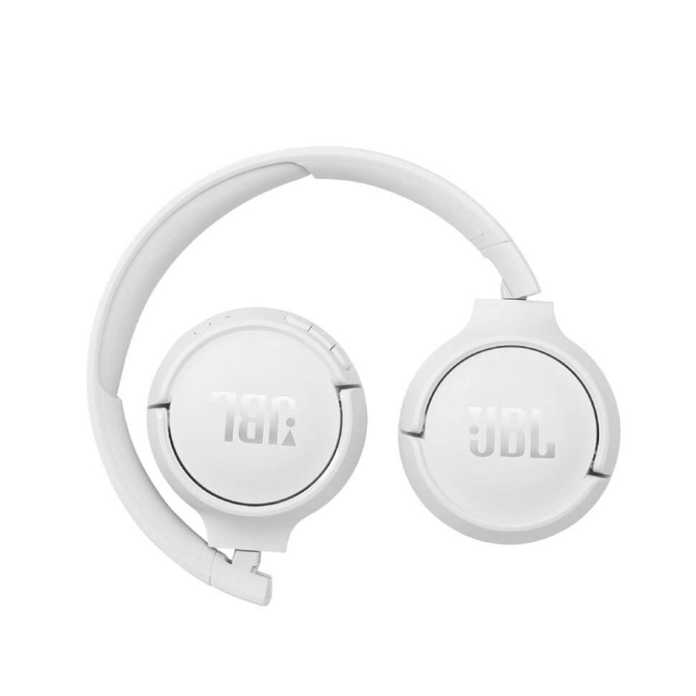 JBL Tune 510BT Ασύρματα Bluetooth On Ear Ακουστικά, Earcup control (Λευκό)