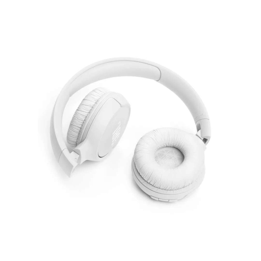 JBL Tune 520ΒΤ, On-Ear Bluetooth Ακουστικά, Multipoint, APP (Λευκό)