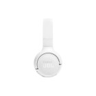 JBL Tune 520ΒΤ, On-Ear Bluetooth Ακουστικά, Multipoint, APP (Λευκό)