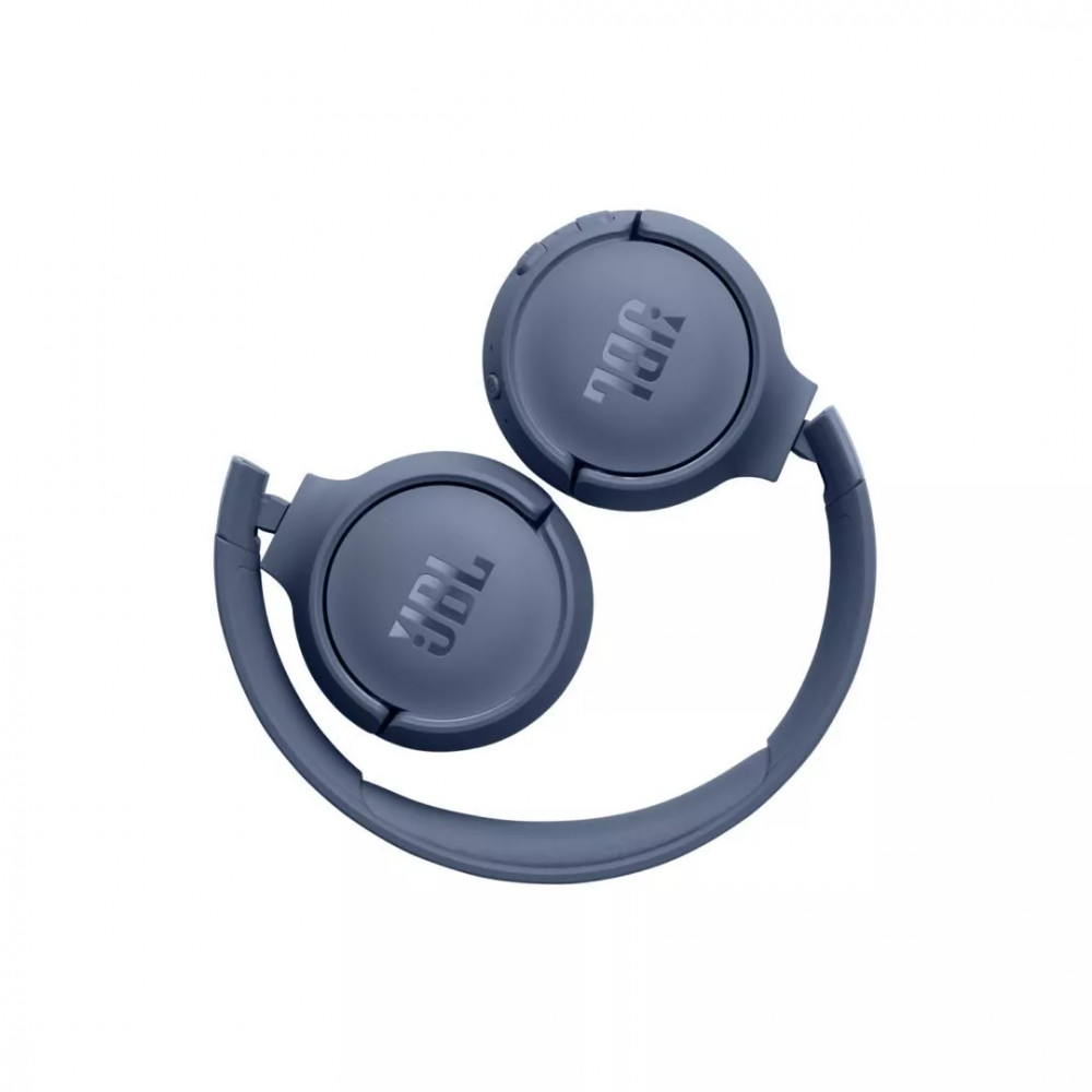 JBL Tune 520ΒΤ, On-Ear Bluetooth Ακουστικά, Multipoint, APP (Μπλε)