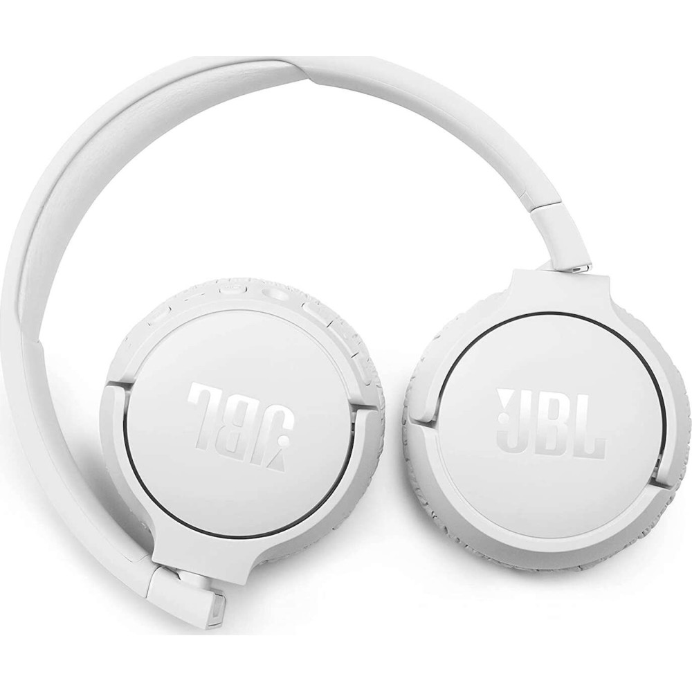 JBL Tune 660NC Bluetooth On Ear Ακουστικά Active Noise Cancelling  (Λευκό)