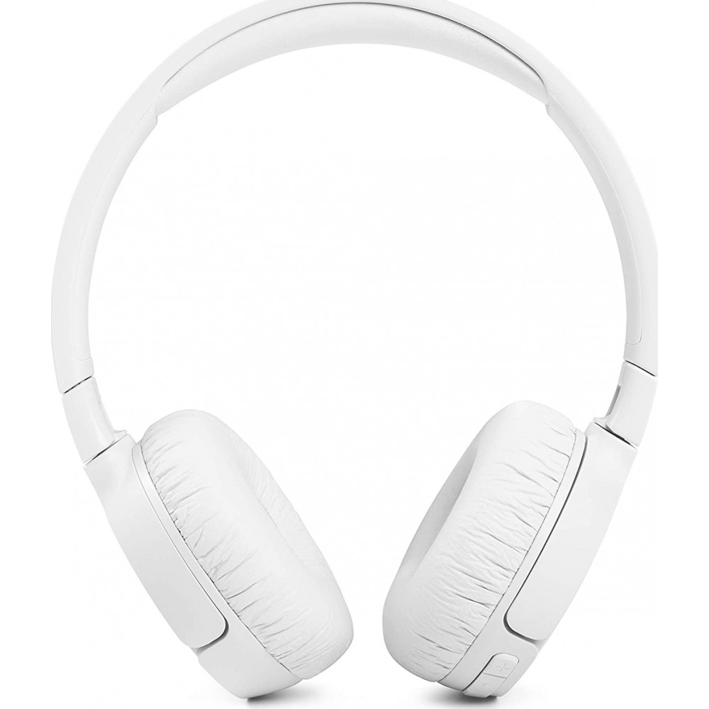JBL Tune 660NC Bluetooth On Ear Ακουστικά Active Noise Cancelling  (Λευκό)