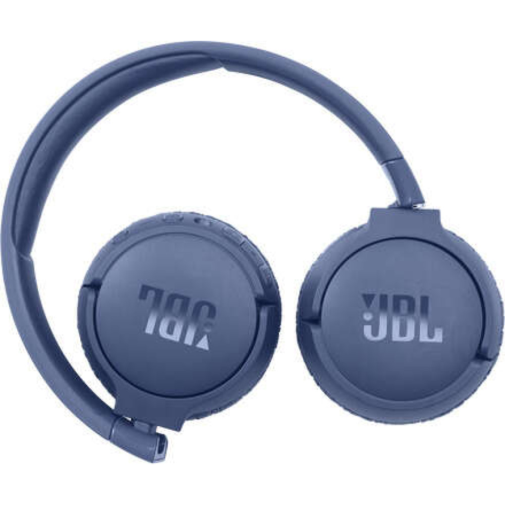 JBL Tune 660NC Bluetooth On Ear Ακουστικά Active Noise Cancelling  (Μπλε)