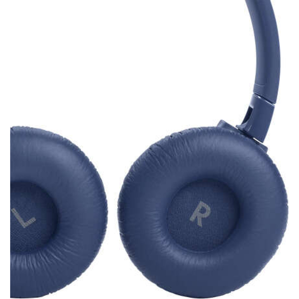 JBL Tune 660NC Bluetooth On Ear Ακουστικά Active Noise Cancelling  (Μπλε)