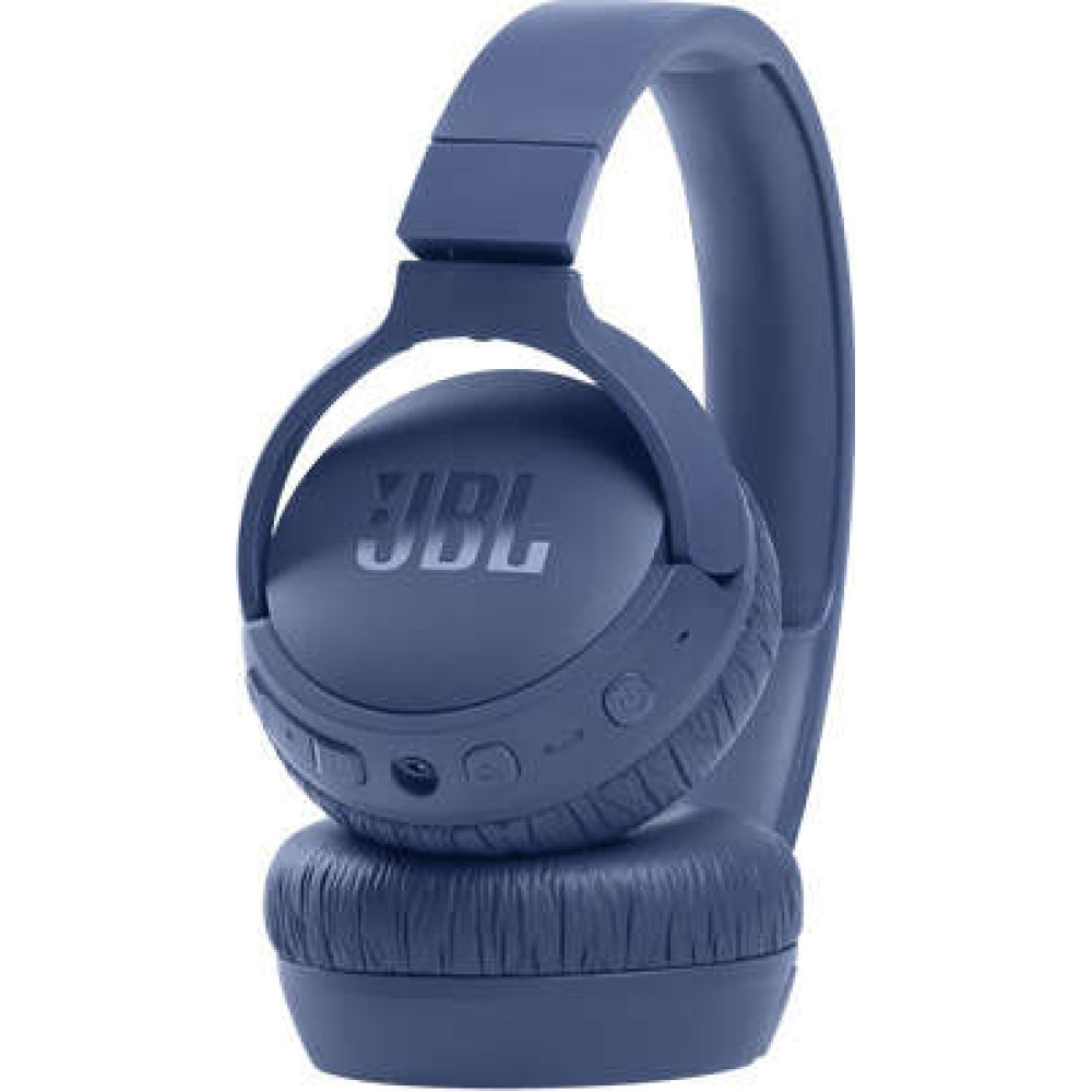 JBL Tune 660NC Bluetooth On Ear Ακουστικά Active Noise Cancelling  (Μπλε)