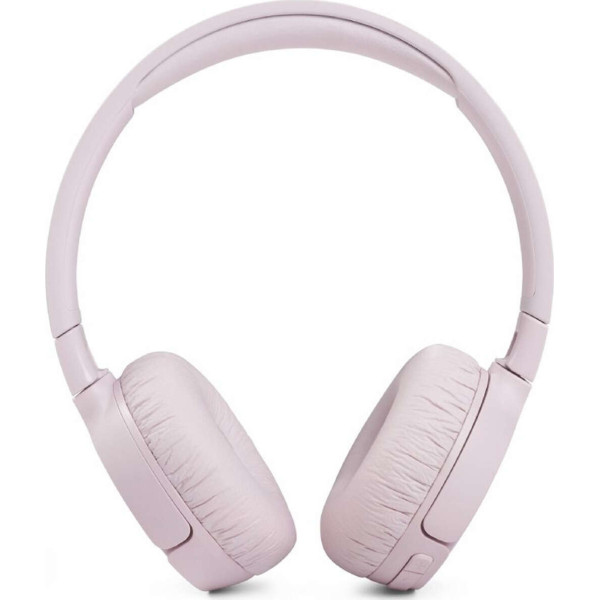 JBL Tune 660NC Bluetooth On Ear Ακουστικά Active Noise Cancelling  (Ροζ)
