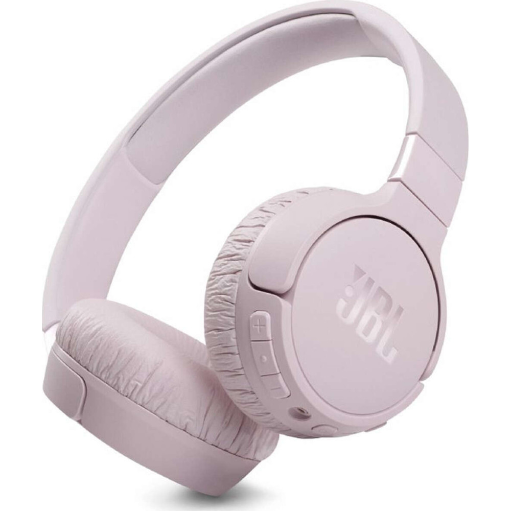 JBL Tune 660NC Bluetooth On Ear Ακουστικά Active Noise Cancelling  (Ροζ)