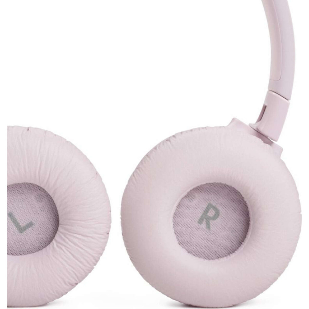 JBL Tune 660NC Bluetooth On Ear Ακουστικά Active Noise Cancelling  (Ροζ)