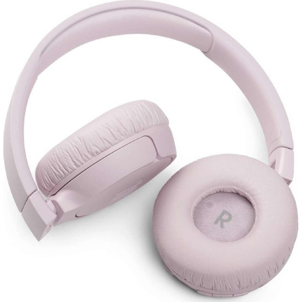 JBL Tune 660NC Bluetooth On Ear Ακουστικά Active Noise Cancelling  (Ροζ)