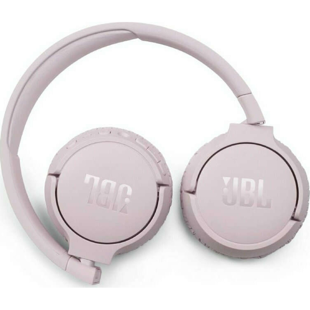 JBL Tune 660NC Bluetooth On Ear Ακουστικά Active Noise Cancelling  (Ροζ)