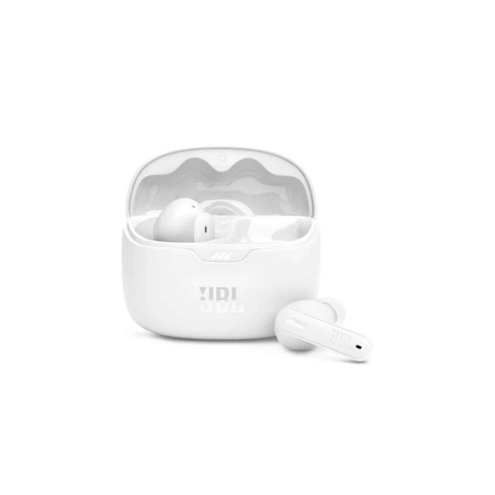 JBL Tune Beam, True Wireless In-Ear Headphones, ANC, IP54, Touch (Λευκό)