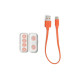 JBL Tune Flex Earbud Bluetooth Handsfree Ακουστικά, NC, Touch (Λευκό)