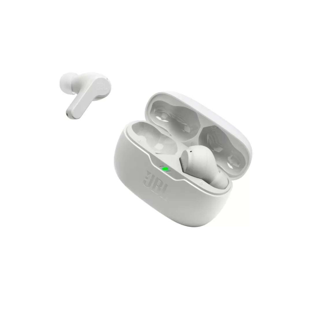 JBL Wave Beam True Wireless In-Ear Headphones, IP54 Touch Control (Λευκό)