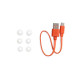 JBL Wave Beam True Wireless In-Ear Headphones, IP54 Touch Control (Λευκό)