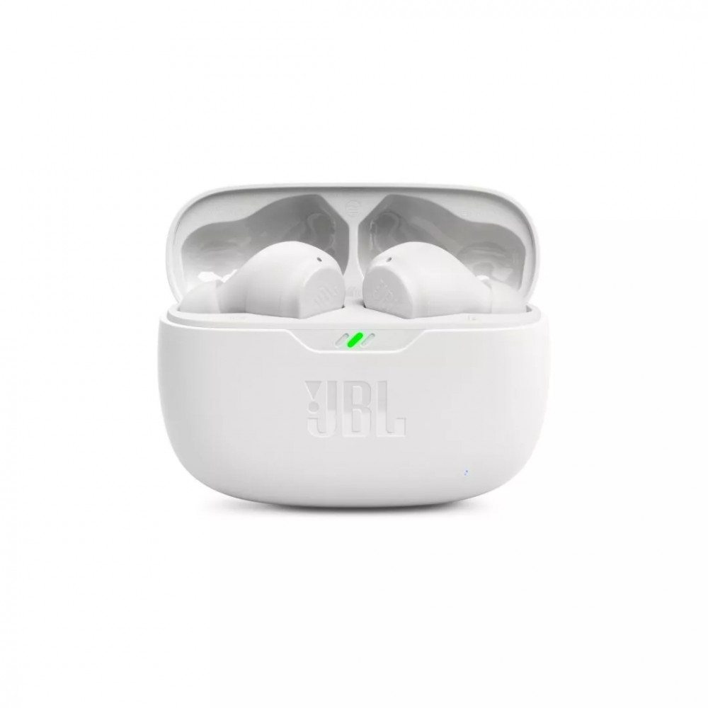 JBL Wave Beam True Wireless In-Ear Headphones, IP54 Touch Control (Λευκό)